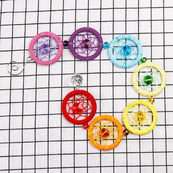 Chakra Muladhar Dreamcatcher - Görsel 5