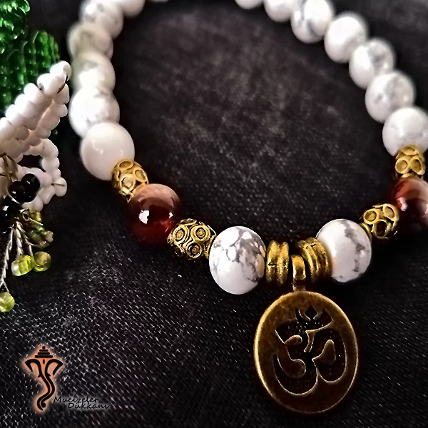 Havlit Taşlı Om Bileklik - Görsel 2