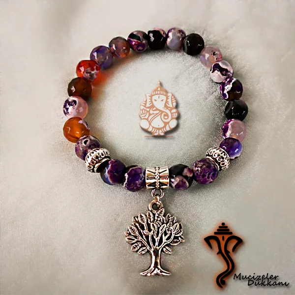 Bileklik Karışık Şifa Doğal Taş - Görsel 5