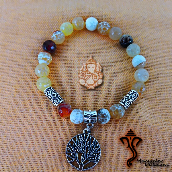 Bileklik Karışık Şifa Doğal Taş - Görsel 6