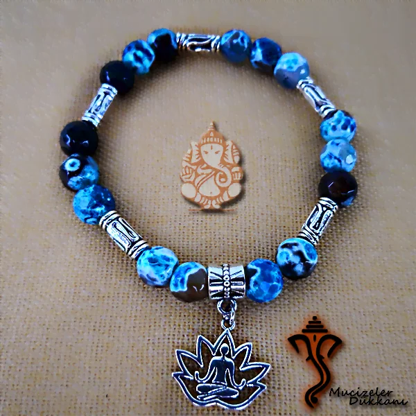 Bileklik Karışık Şifa Doğal Taş - Görsel 2