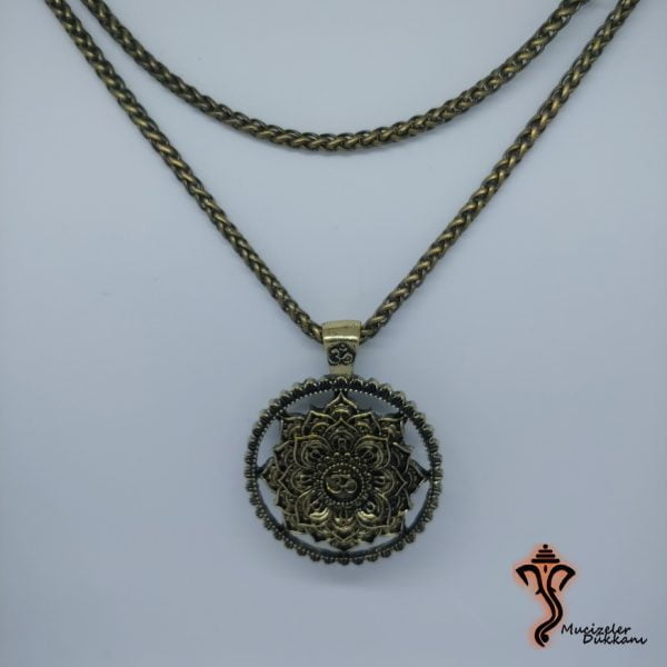 Lotus Mandala Kolye