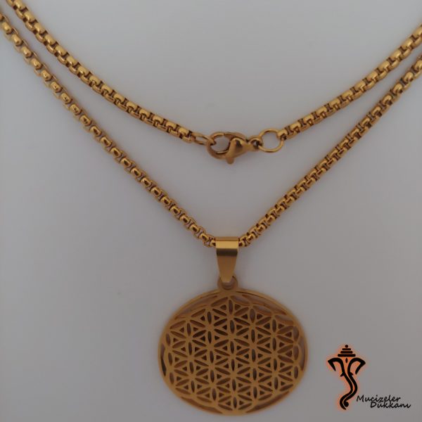 Yaşam Çiçeği Kolye - Görsel 3