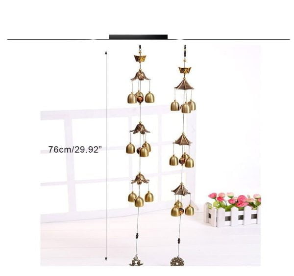 Feng Shui Çanı + 9 lu - Görsel 3