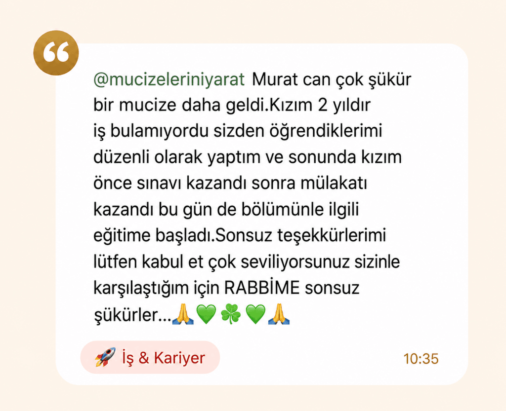 İş ve Kariyer Sizden Gelenler 01