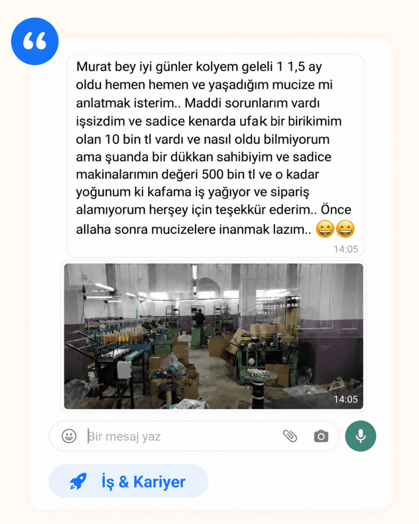 İş ve Kariyer Sizden Gelenler 06