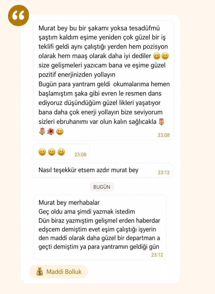 Maddi Bolluk Sizden Gelenler 03