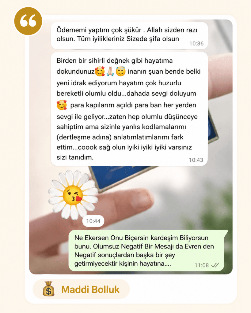 Maddi Bolluk Sizden Gelenler 06