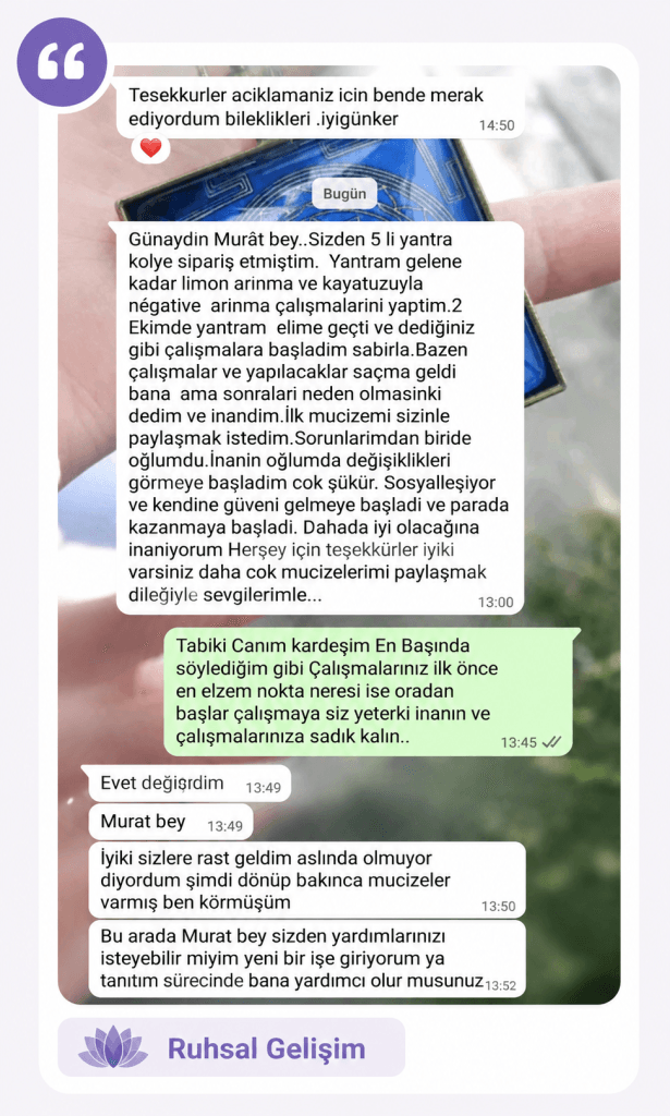 Ruhsal Gelişim Sizden Gelenler 03