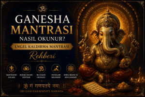 Ganesha Mantrası nasıl okunur? Engel kaldırma mantrası, Om Gam Ganapataye Namaha ve Vedik mantra uygulaması