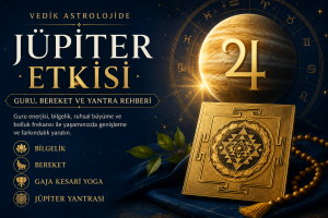 Vedik astrolojide Jüpiter etkisi, Guru enerjisi, bereket, bilgelik ve Jüpiter Yantrası